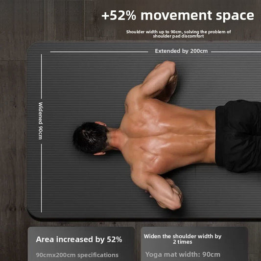 Thickened Non-Slip Yoga Exercise Mat