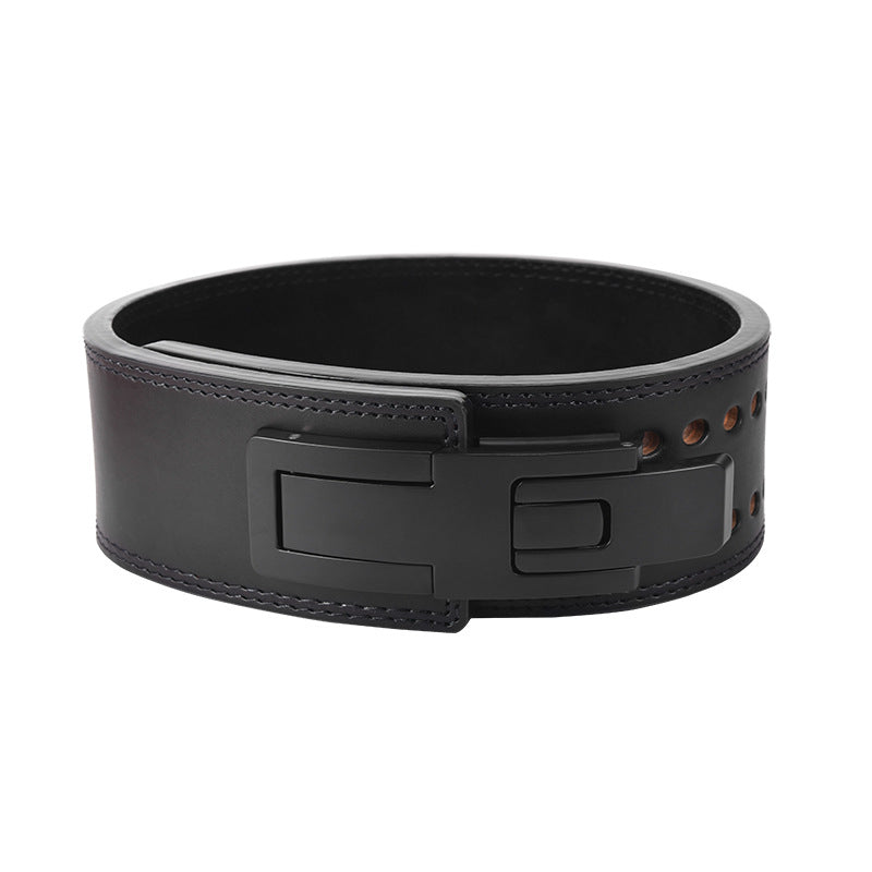 Premium Leather Weightlifting Belt