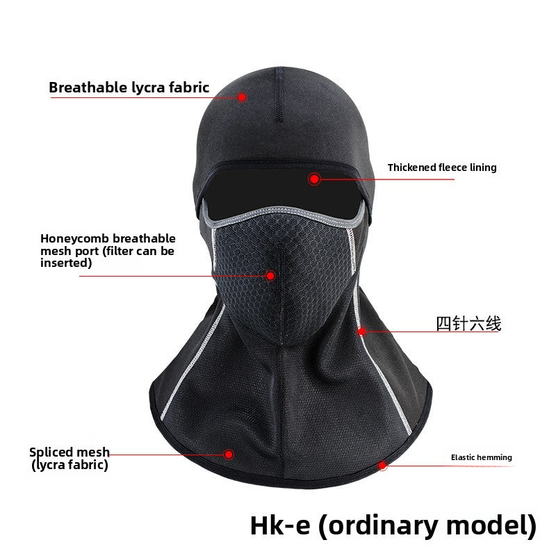 Windproof Insulated Cycling Face Mask