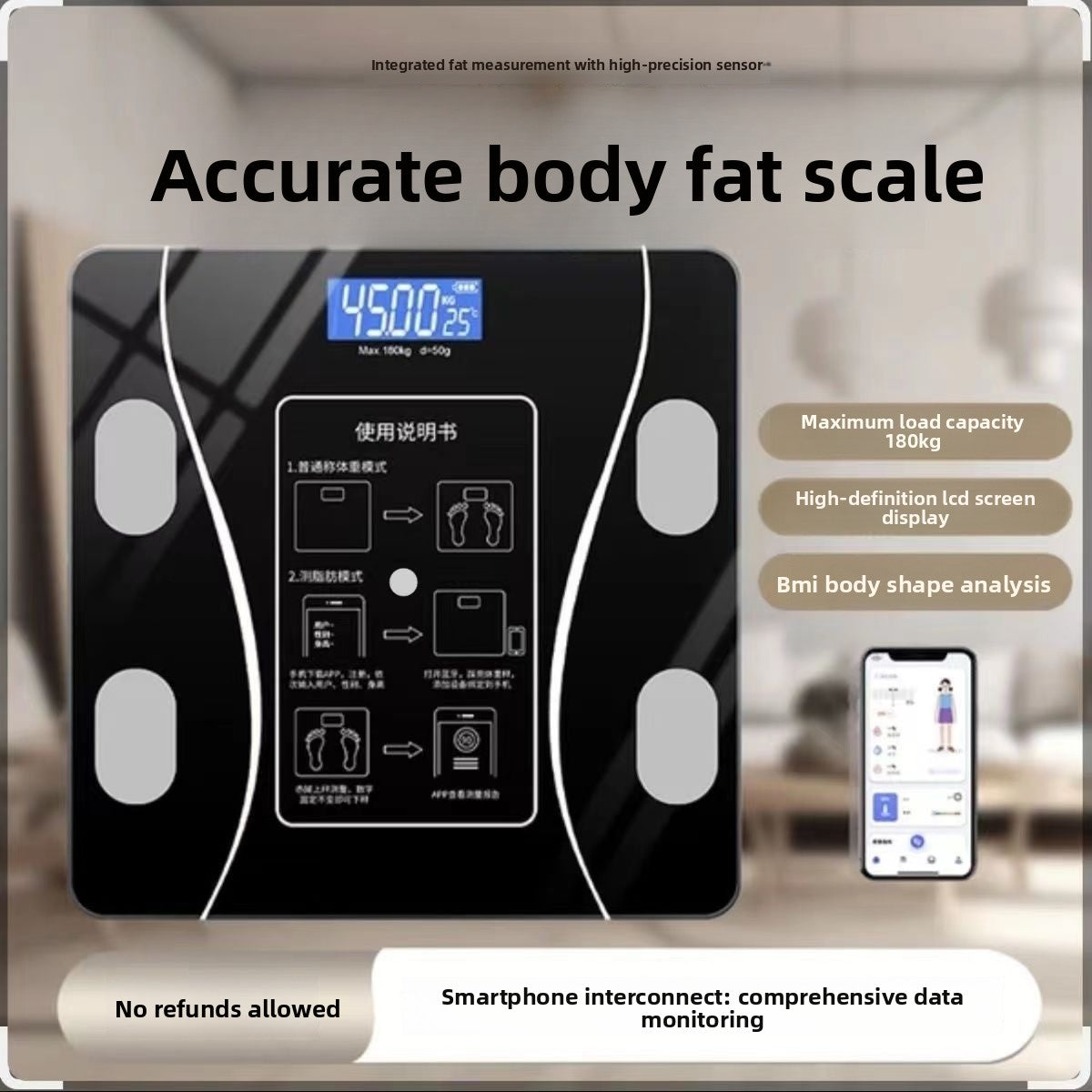 Bluetooth Body Composition Scale
