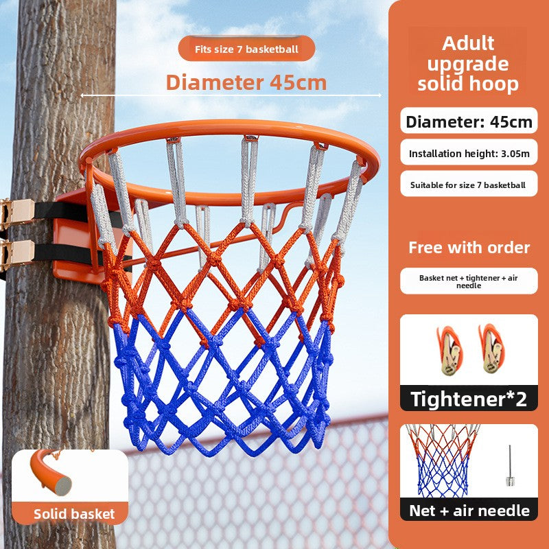 Wall-Mounted Basketball Hoop Set