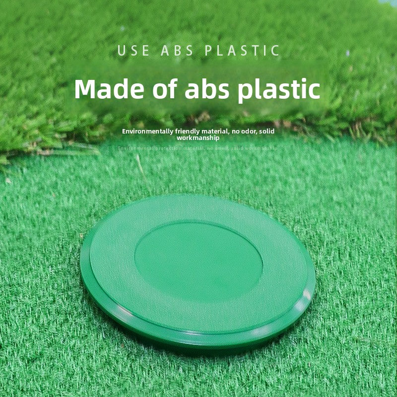 Golf Hole Cup with Protective Lid