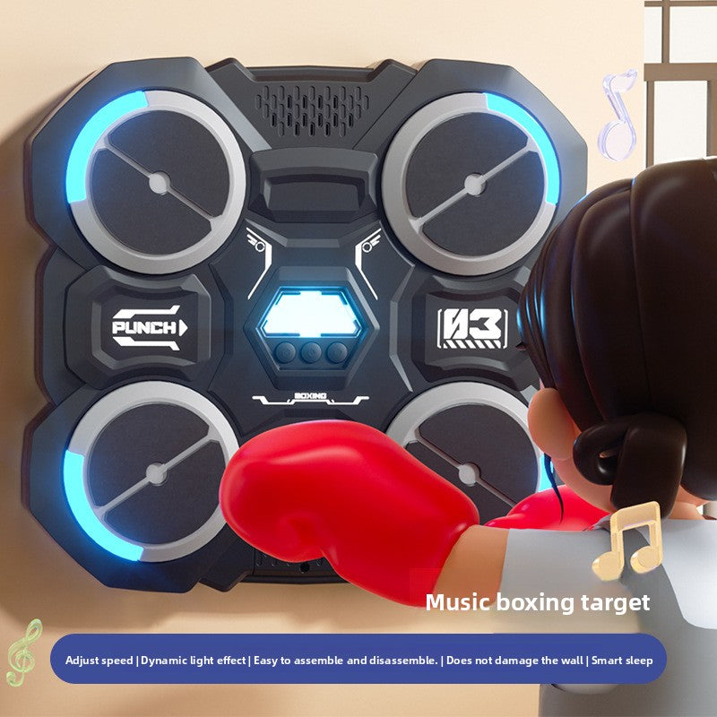 Interactive Music Boxing Target