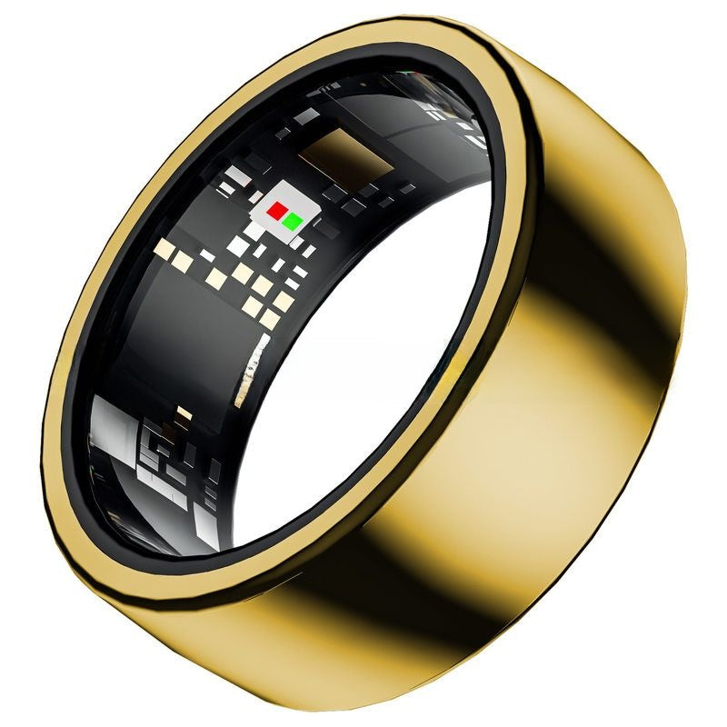 Titanium Smart Ring Health Monitor