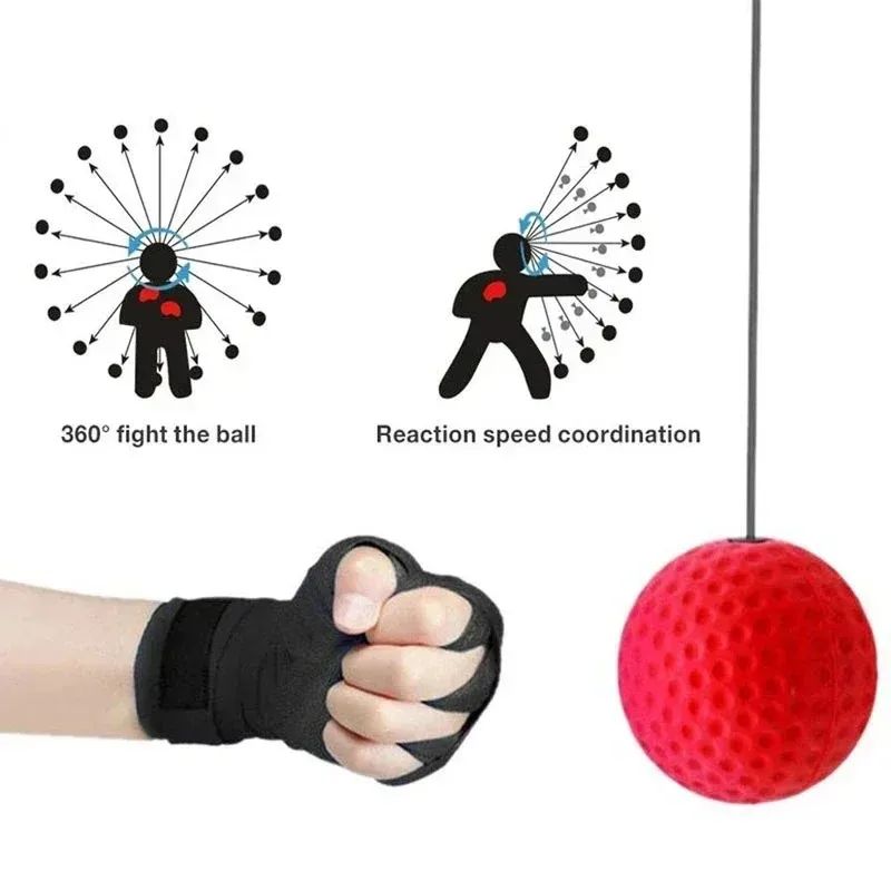 Adjustable Boxing Reflex Training Ball