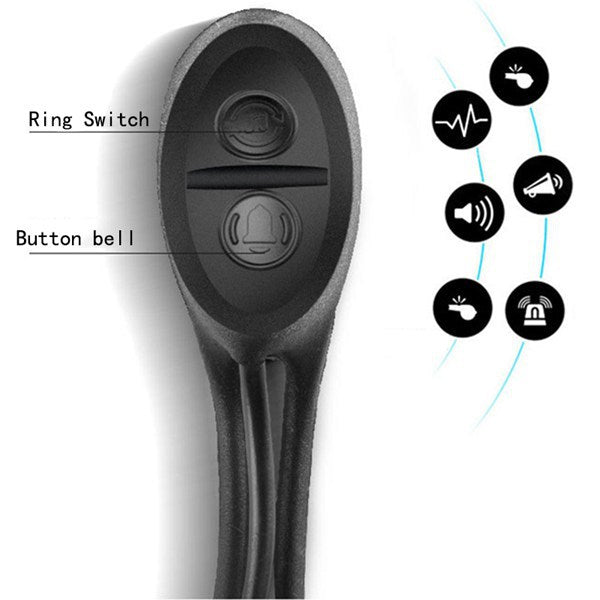 Rechargeable Waterproof Bike Light with Odometer