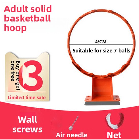 Wall-Mounted Basketball Hoop Set