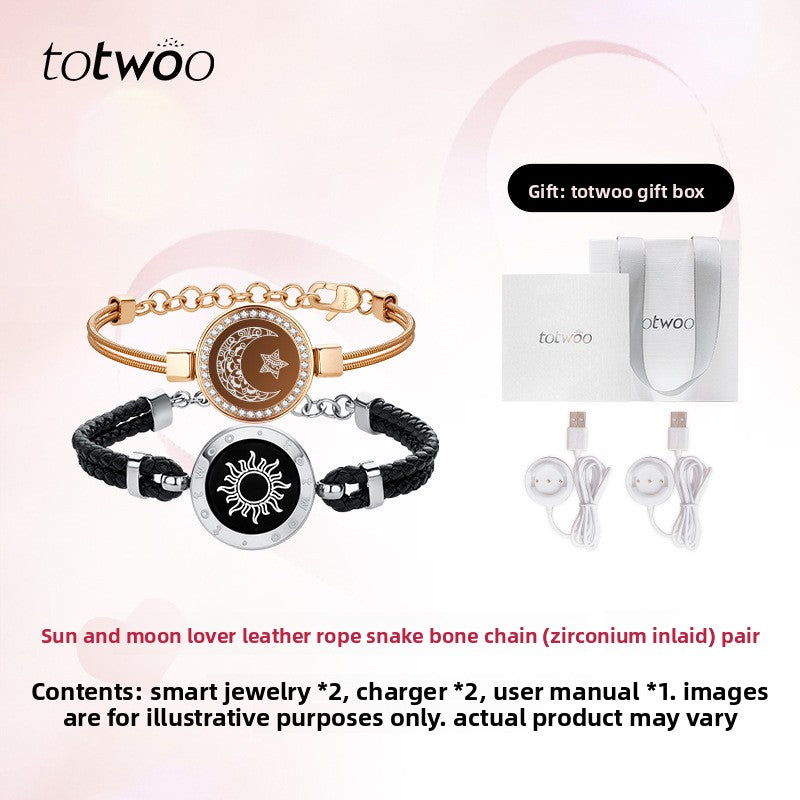 Interactive Couples Connection Bracelet