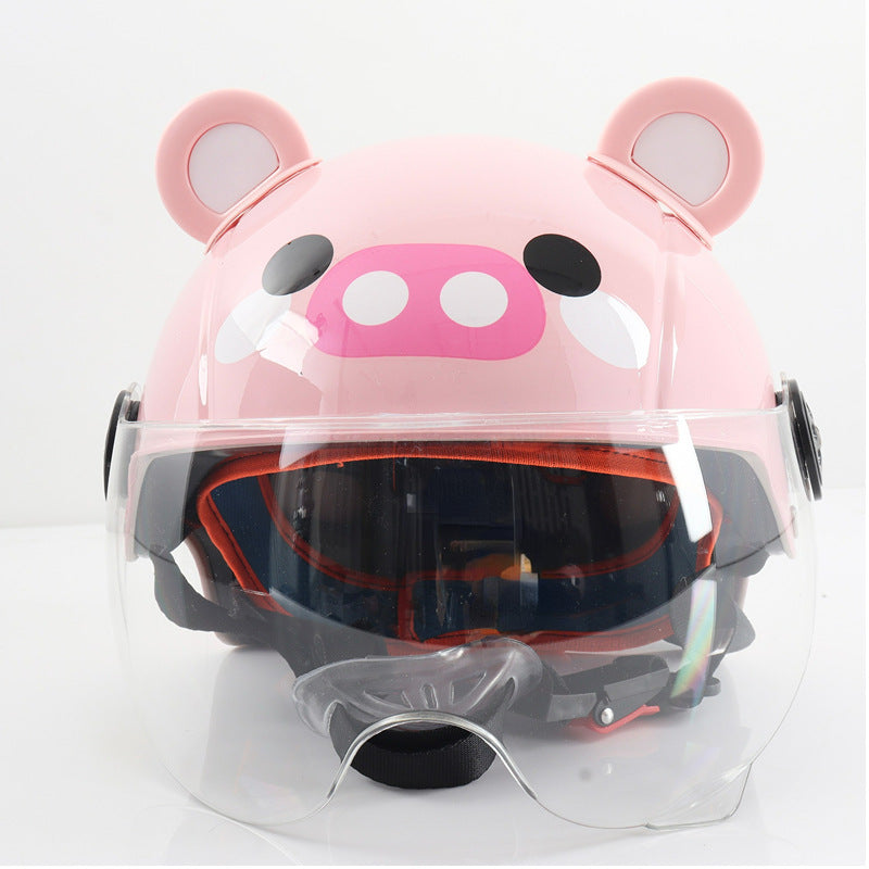 Adjustable Kids Riding Helmet with Visor