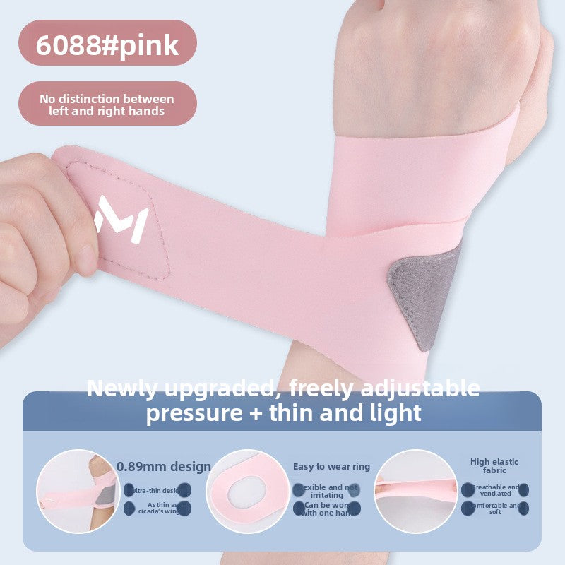 Unisex Thin Wrist Brace for Sports Support