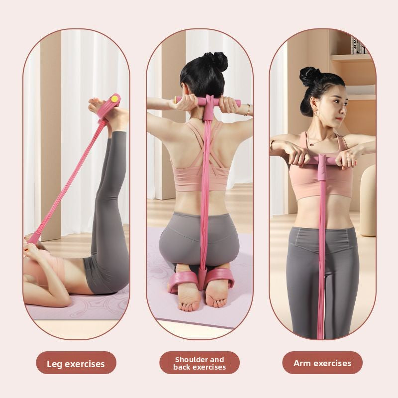 Adjustable Resistance Pedal Pull Bands