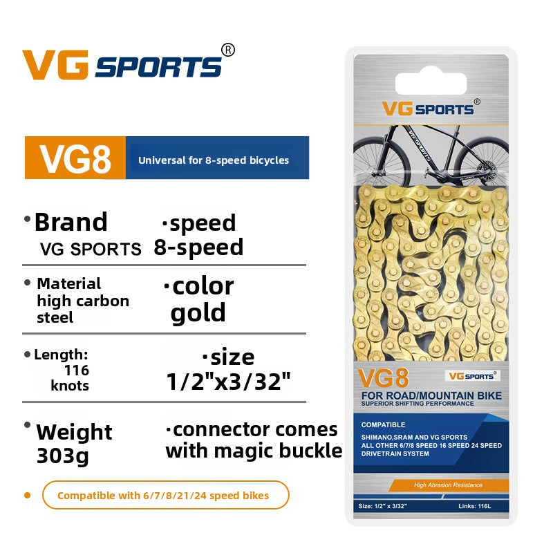 High-Performance Mountain Bike Chain