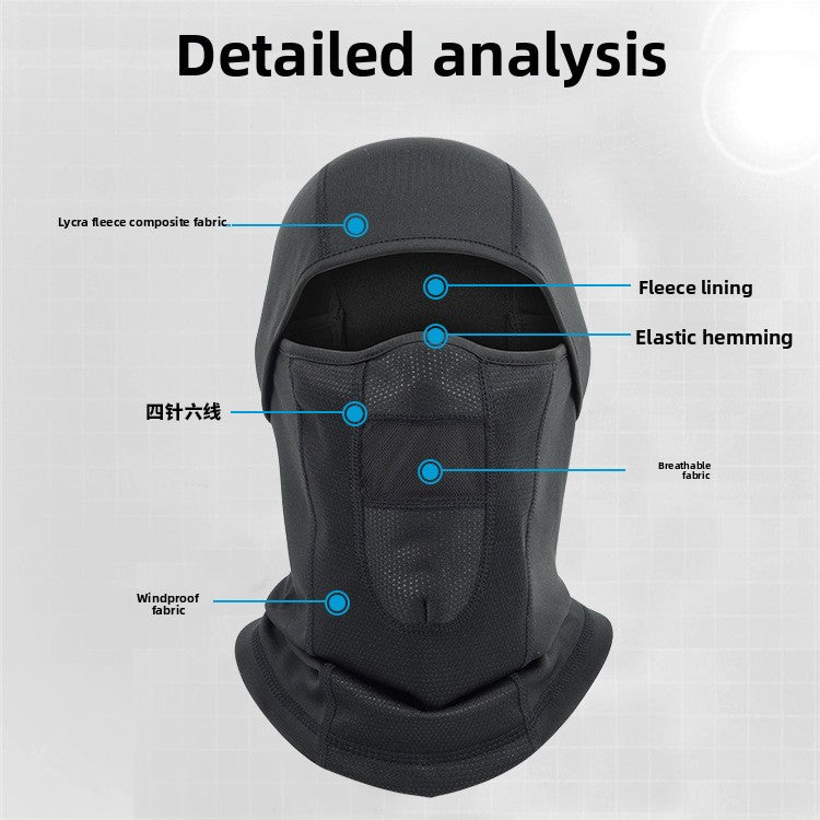 Windproof Insulated Cycling Face Mask
