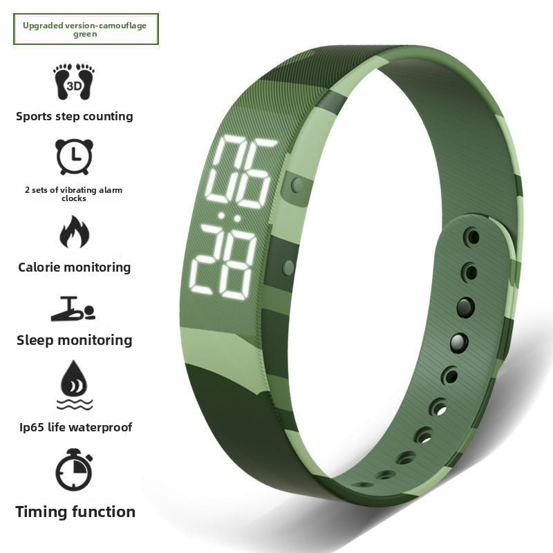 Silent Vibration Alarm Sports Watch