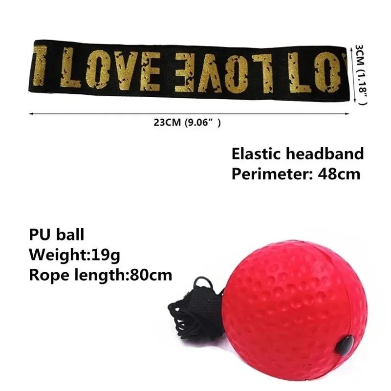 Adjustable Boxing Reflex Training Ball