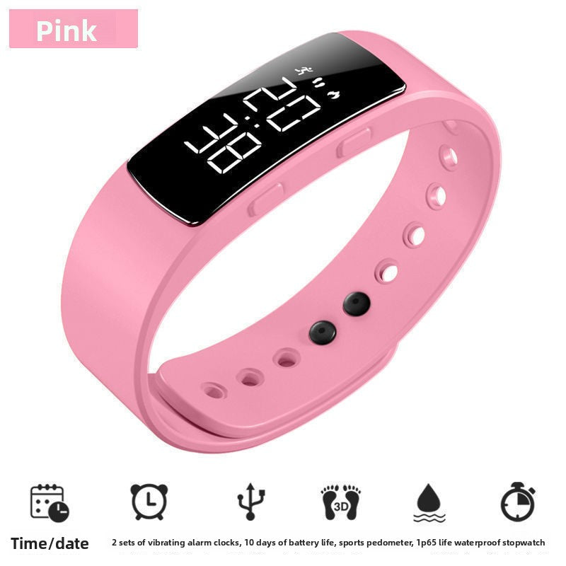 Silent Vibration Alarm Sports Watch