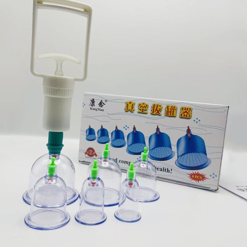 Vacuum Cupping Therapy Set with Six Cups