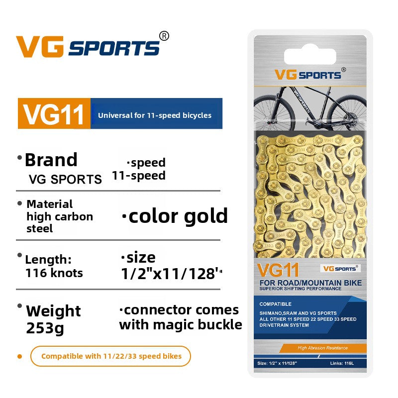 High-Performance Mountain Bike Chain