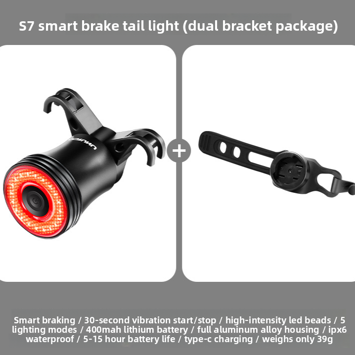Smart Sensor Bicycle Brake Tail Light