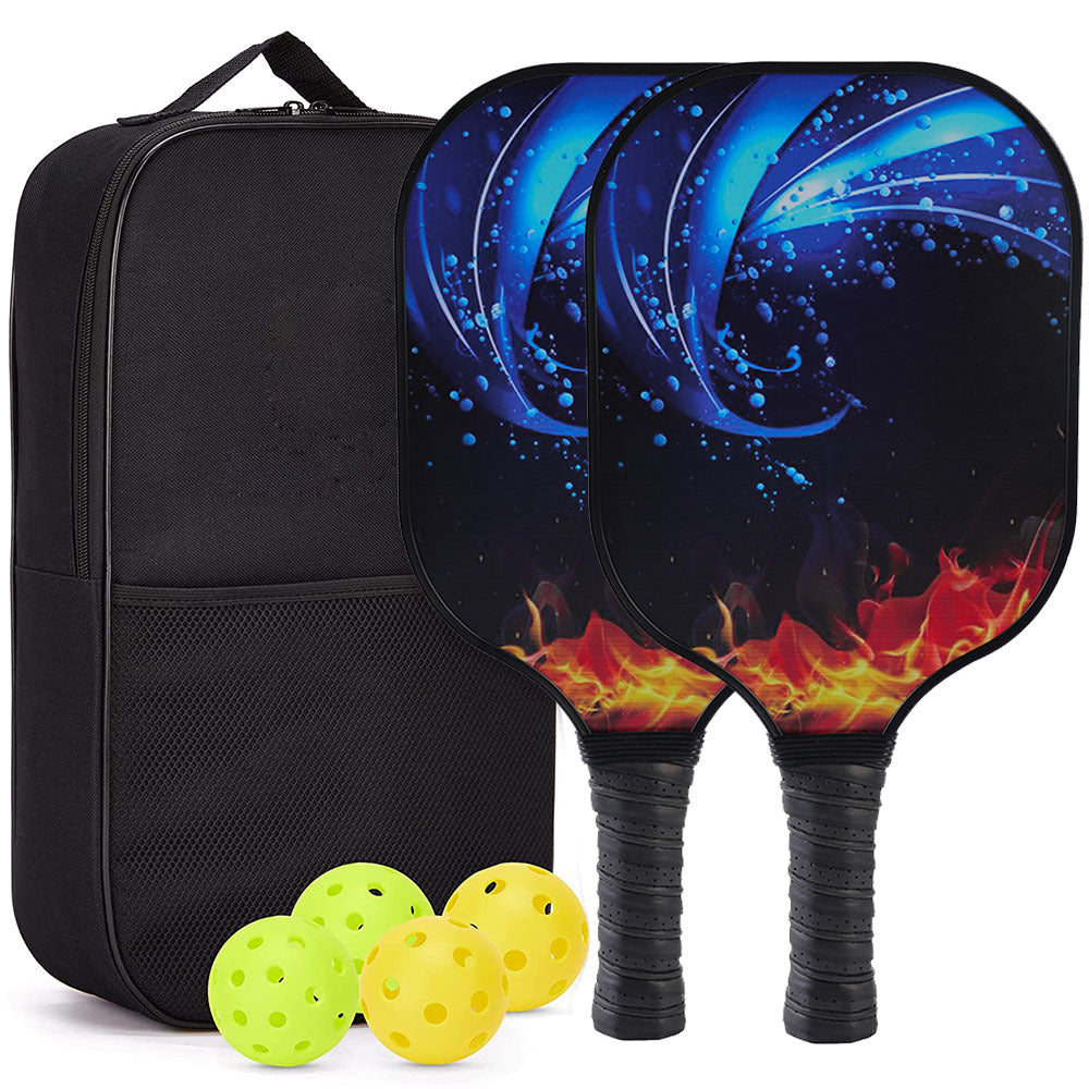 Carbon Fiber Pickleball Paddle Set